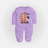 Little Devotee With Ganesha Friendship Printed Fullbody Suit