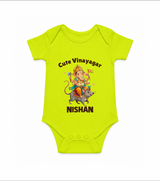 Cute Vinayagar Divine Ride Printed Romper