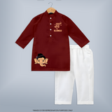 Little Ganesha Peekaboo Charm Printed Kurta Set