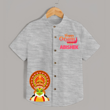 Happy Onam Mini Kathakali Personalized Shirt