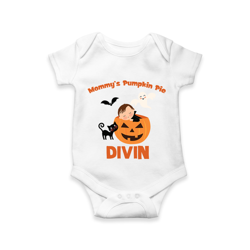 Mommy's Pumpkin Pie Romper | Personalized Baby Romper for Halloween