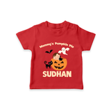 Mommy's Pumpkin Pie Print Baby Tshirt - RED - 0-5 Months Old (Chest 17")
