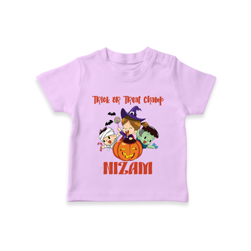 Trick or Treat Champ Tshirt | Custom Baby Tshirt for Little Halloween Stars