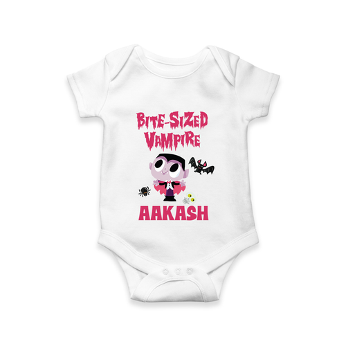Bite-Sized Vampire Romper | Custom Baby Romper for Halloween