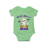 My First Little Mummy First Halloween Romper - GREEN - New Born (Chest 14")