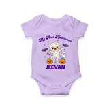 My First Little Mummy First Halloween Romper - LILAC - New Born (Chest 14")