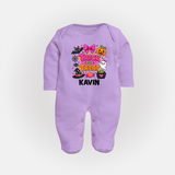 Trick or Treat Halloween Full Body Suit - LILAC - New Born (Chest 7.5")