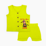 Too Cute to Spook Halloween Jabla Set - LIME GREEN - 0 - 3 Months Old (Chest 9.8")