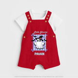 Little Ghostie Halloween Dungaree - RED - 0 - 5 Months Old (Chest 18")