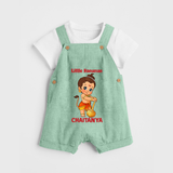Bal Hanuman Inspired Baby Dungaree - MINT GREEN - 0 - 5 Months Old (Chest 18")