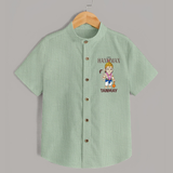 Lord Hanuman – Personalized Shirt - MINT GREEN - 0 - 6 Months Old (Chest 23")