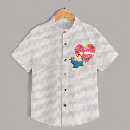 Cute Baby Shirt Outfit for Dad's Birthday | Soft & Breathable