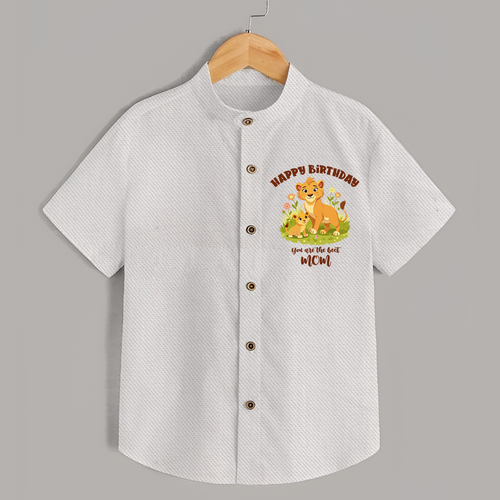 1st Birthday Wish for Mom from Baby | Cotton Printed Shirt