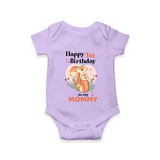 Bodysuit/Onesie for MomÕs Birthday | Adorable Baby Romper Outfit - LILAC - 0 - 3 Months Old (Chest 16")