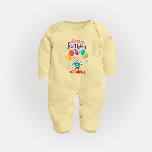 Mommy's Special Day Sleep Suit/Full Sleeve Romper | Gift from Baby
