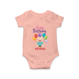 MommyÕs Special Day Romper/Onesie | Gift from Baby - PEACH - 0 - 3 Months Old (Chest 16")