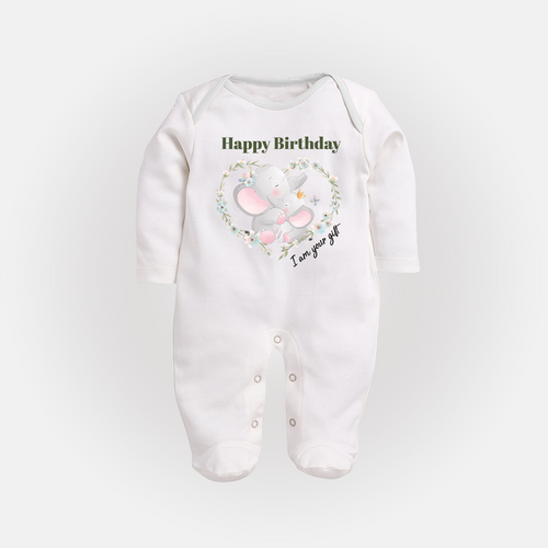 Celebrate Mommy with This Baby Sleep Suit/Full Sleeve Romper | Perfect for Photoshoot