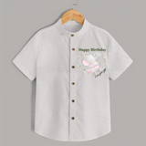 Celebrate Mommy with This Baby Shirt | Perfect for Photoshoot - WHITE - 0 - 6 Months Old (Chest 23")