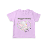 Celebrate Mommy with This Baby T-Shirt | Perfect for Photoshoot - LILAC - 0-5 Months Old (Chest 17")