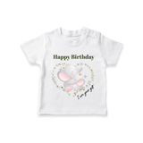 Celebrate Mommy with This Baby T-Shirt | Perfect for Photoshoot - WHITE - 0-5 Months Old (Chest 17")