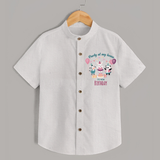Baby Shirt for Mommy's Birthday | Soft Cotton Outfit for Newborns - WHITE - 0 - 6 Months Old (Chest 23")