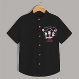 Baby Shirt for Mommy's Birthday | Soft Cotton Outfit for Newborns - BLACK - 0 - 6 Months Old (Chest 23")