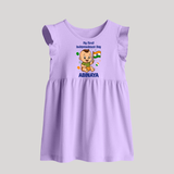 My First Independence Little Patriot Baby Frock - LILAC - 0 - 3 Months Old (Chest 17")