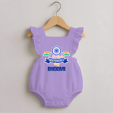My First Independence Ashoka Pride Romper Frock - LILAC - 0 - 3 Months Old (Chest 19")