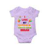 I Love My India Celebration Romper - LILAC - New Born (Chest 14")