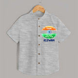 Tricolour Infinite Pride Shirt - GREY - 0 - 6 Months Old (Chest 23")