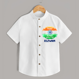 Tricolour Infinite Pride Shirt - WHITE - 0 - 6 Months Old (Chest 23")