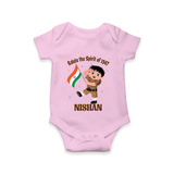 Spirit of 1947 Little Soldier Romper - BABY PINK - New Born (Chest 14")