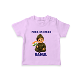 Made in India Baby T Shirt - LILAC - 0-5 Months Old (Chest 17")
