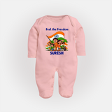 Feel the Freedom Baby Full Body Suit - BABY PINK - New Born (Chest 7.5")