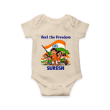 Feel the Freedom Baby Romper - IVORY - New Born (Chest 14")