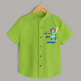 Can’t Keep Calm It’s Cricket Season SHIRT - LIME GREEN - 0 - 6 Months Old (Chest 23")