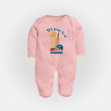 Cricket Fever Is On FULL BODY SUIT – Fan Edition - BABY PINK - New Born (Chest 7.5")