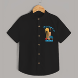 Cricket Fever Is On SHIRT – Fan Edition - BLACK - 0 - 6 Months Old (Chest 23")