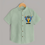 Let The Battle Begin SHIRT – Match Day Outfit - MINT GREEN - 0 - 6 Months Old (Chest 23")