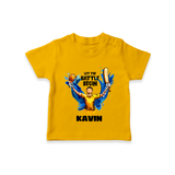 Let The Battle Begin TSHIRT – Match Day Outfit - CHROME YELLOW - 0-5 Months Old (Chest 17")