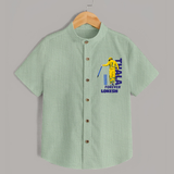 Yellow Army Forever SHIRT – Cricket Fan Inspired - MINT GREEN - 0 - 6 Months Old (Chest 23")