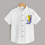 Yellow Army Forever SHIRT – Cricket Fan Inspired - WHITE - 0 - 6 Months Old (Chest 23")