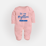 We Love Yellow FULL BODY SUIT – Color Fan Edition - BABY PINK - New Born (Chest 7.5")