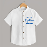 We Love Yellow SHIRT – Color Fan Edition - WHITE - 0 - 6 Months Old (Chest 23")