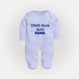 Yellow Vibes Forever FULL BODY SUIT – Fan Edition - BABY BLUE - New Born (Chest 7.5")