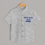 Yellow Vibes Forever SHIRT – Fan Edition - GREY - 0 - 6 Months Old (Chest 23")