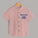 Yellow Vibes Forever SHIRT – Fan Edition - PEACH - 0 - 6 Months Old (Chest 23")