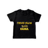 Yellow Vibes Forever TSHIRT – Fan Edition - BLACK - 0-5 Months Old (Chest 17")