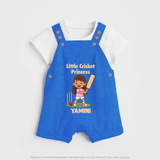 Little Cricket Princess DUNGAREE - COBALT BLUE - 0 - 5 Months Old (Chest 18")