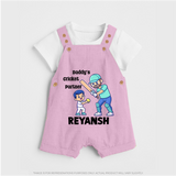 Daddy’s Cricket Partner DUNGAREE - BABY PINK - 0 - 5 Months Old (Chest 18")